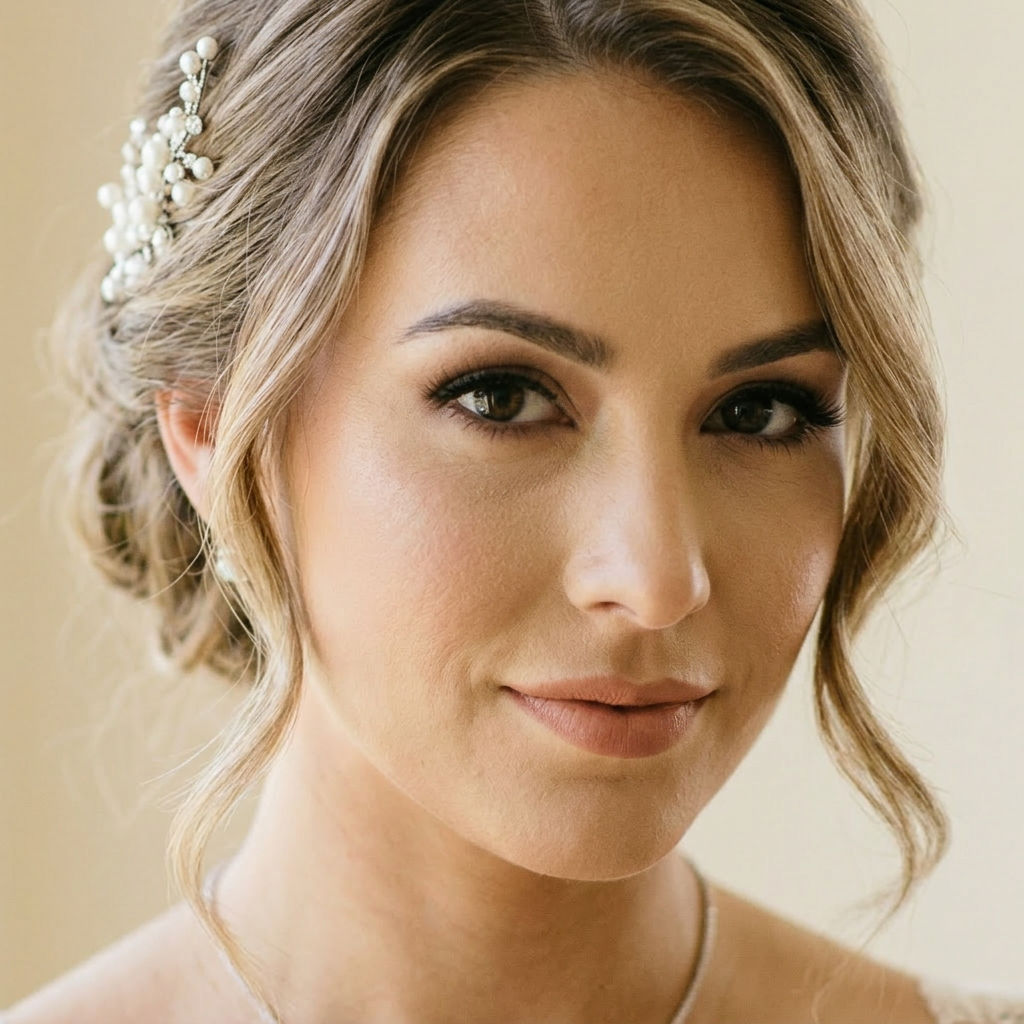 Zoom in tighter on bride’s face